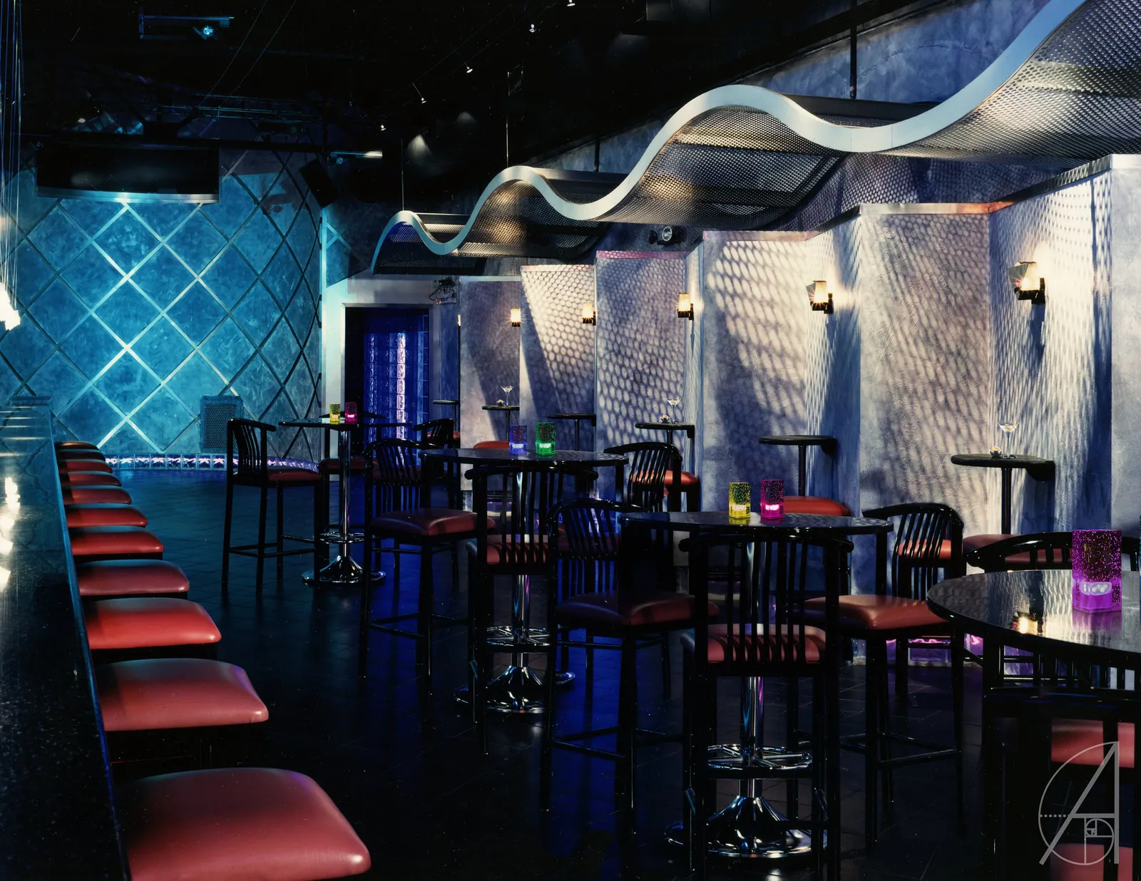 Rush Street nightclub bar and lighting, Fort Lauderdale FL